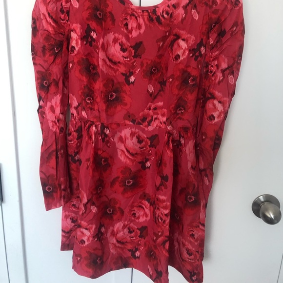 Juicy Couture Red Floral Mini Dress - Picture 4 of 10